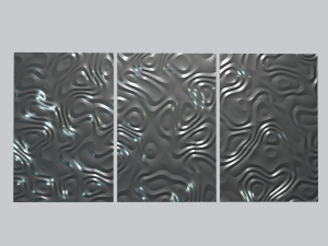 3D MODEL OF A DECORATIVE WALL PANEL FOR A CNC MILLING MACHINE 3D Print Model