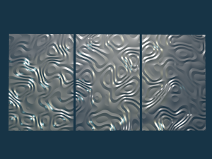3D MODEL OF A DECORATIVE WALL PANEL FOR A CNC MILLING MACHINE 3D Print Model