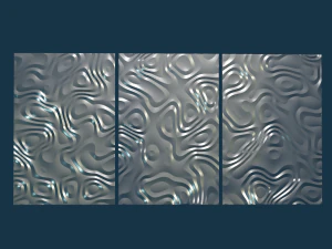 3D MODEL OF A DECORATIVE WALL PANEL FOR A CNC MILLING MACHINE 3D Print Model
