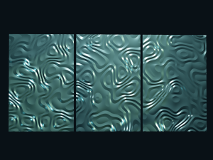 3D MODEL OF A DECORATIVE WALL PANEL FOR A CNC MILLING MACHINE 3D Print Model