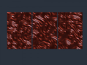3D MODEL OF A DECORATIVE WALL PANEL FOR A CNC MILLING MACHINE 3D Print Model