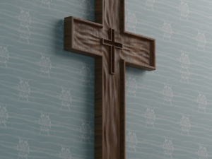 WALL CROSS 1 - 3D MODEL STL- FILES FOR CNC AND 3D PRINTERDOWNLOAD 3D Print Model