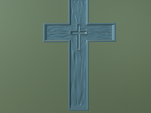 WALL CROSS 1 - 3D MODEL STL- FILES FOR CNC AND 3D PRINTERDOWNLOAD 3D Print Model