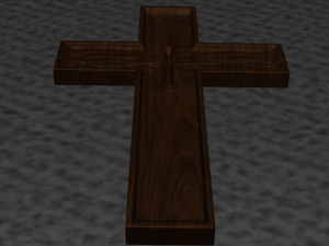 WALL CROSS 1 - 3D MODEL STL- FILES FOR CNC AND 3D PRINTERDOWNLOAD 3D Print Model