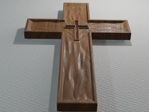 WALL CROSS 1 - 3D MODEL STL- FILES FOR CNC AND 3D PRINTERDOWNLOAD 3D Print Model