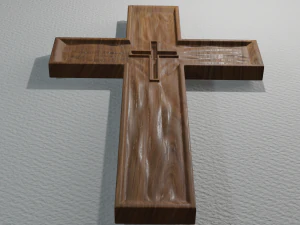 WALL CROSS 1 - 3D MODEL STL- FILES FOR CNC AND 3D PRINTERDOWNLOAD 3D Print Model