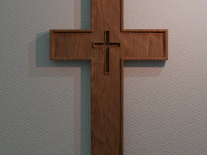 WALL CROSS 2 - 3D MODEL STL- FILES FOR CNC AND 3D PRINTERDOWNLOAD 3D Print Model