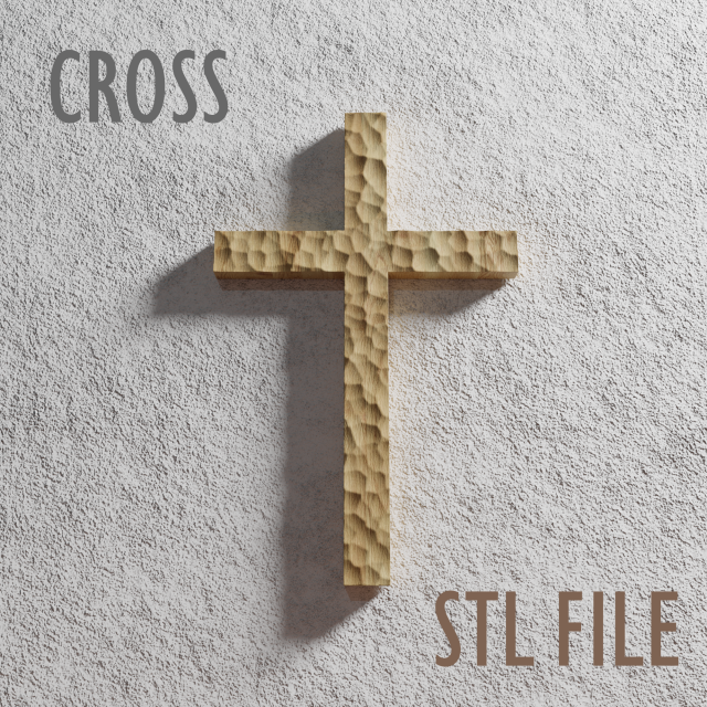 WALL CROSS 4 - 3D MODEL STL- FILES FOR CNC AND 3D PRINTER DOWNLOAD 3D 프린트 모델 .c4d .max .obj .3ds .fbx .stl .blend 