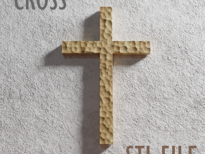 WALL CROSS 4 - 3D MODEL STL- FILES FOR CNC AND 3D PRINTER DOWNLOAD 3D प्रिंट मॉडल