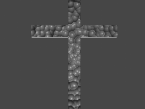 WALL CROSS 4 - 3D MODEL STL- FILES FOR CNC AND 3D PRINTER DOWNLOAD 3D 프린트 모델