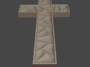 WALL CROSS 5 - 3D MODEL STL- FILES FOR CNC AND 3D PRINTER DOWNLOAD 3D Print Model