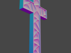 WALL CROSS 5 - 3D MODEL STL- FILES FOR CNC AND 3D PRINTER DOWNLOAD 3D Baskı Modeli
