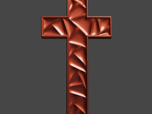 WALL CROSS 5 - 3D MODEL STL- FILES FOR CNC AND 3D PRINTER DOWNLOAD 3D Baskı Modeli