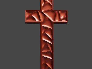 WALL CROSS 5 - 3D MODEL STL- FILES FOR CNC AND 3D PRINTER DOWNLOAD 3D Print Model