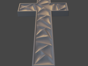 WALL CROSS 5 - 3D MODEL STL- FILES FOR CNC AND 3D PRINTER DOWNLOAD 3D Baskı Modeli