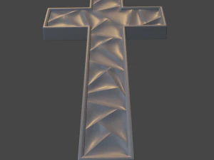 WALL CROSS 5 - 3D MODEL STL- FILES FOR CNC AND 3D PRINTER DOWNLOAD 3D Print Model