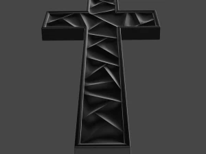 WALL CROSS 5 - 3D MODEL STL- FILES FOR CNC AND 3D PRINTER DOWNLOAD 3D Print Model