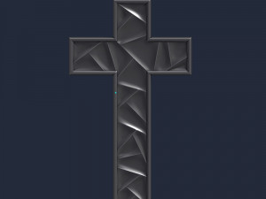 WALL CROSS 5 - 3D MODEL STL- FILES FOR CNC AND 3D PRINTER DOWNLOAD 3D Baskı Modeli