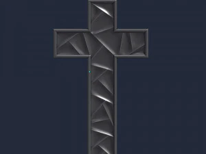 WALL CROSS 5 - 3D MODEL STL- FILES FOR CNC AND 3D PRINTER DOWNLOAD 3D Print Model