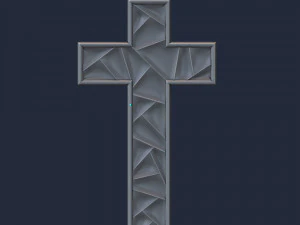 WALL CROSS 5 - 3D MODEL STL- FILES FOR CNC AND 3D PRINTER DOWNLOAD 3D Print Model