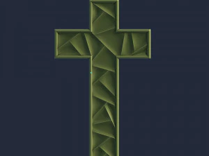 WALL CROSS 5 - 3D MODEL STL- FILES FOR CNC AND 3D PRINTER DOWNLOAD 3D Print Model