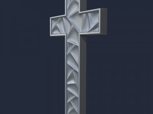 WALL CROSS 5 - 3D MODEL STL- FILES FOR CNC AND 3D PRINTER DOWNLOAD 3D Baskı Modeli