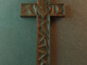 WALL CROSS 7 - 3D MODEL STL- FILES FOR CNC AND 3D PRINTER DOWNLOAD 3D Print Model