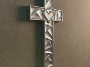WALL CROSS 7 - 3D MODEL STL- FILES FOR CNC AND 3D PRINTER DOWNLOAD 3D Принт Модель
