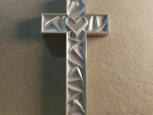 WALL CROSS 7 - 3D MODEL STL- FILES FOR CNC AND 3D PRINTER DOWNLOAD 3D Print Model