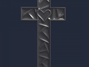 WALL CROSS 7 - 3D MODEL STL- FILES FOR CNC AND 3D PRINTER DOWNLOAD 3D Print Model