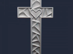 WALL CROSS 7 - 3D MODEL STL- FILES FOR CNC AND 3D PRINTER DOWNLOAD 3D Print Model