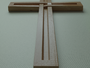 WALL CROSS 7 - 3D MODEL STL- FILES FOR CNC AND 3D PRINTER DOWNLOAD Modèles 3D en vedette