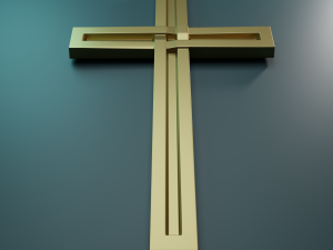 WALL CROSS 7 - 3D MODEL STL- FILES FOR CNC AND 3D PRINTER DOWNLOAD Modèles 3D en vedette