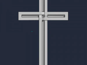 WALL CROSS 7 - 3D MODEL STL- FILES FOR CNC AND 3D PRINTER DOWNLOAD 3D Print Model