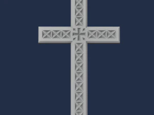 WALL CROSS 6 - 3D MODEL STL- FILES FOR CNC AND 3D PRINTER DOWNLOAD 3D Print Model