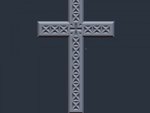 WALL CROSS 6 - 3D MODEL STL- FILES FOR CNC AND 3D PRINTER DOWNLOAD 3D Print Model