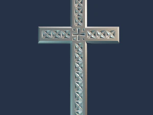 WALL CROSS 6 - 3D MODEL STL- FILES FOR CNC AND 3D PRINTER DOWNLOAD 3D Print Model