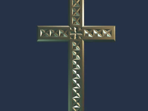 WALL CROSS 6 - 3D MODEL STL- FILES FOR CNC AND 3D PRINTER DOWNLOAD 3D Print Model