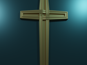 WALL CROSS 9 - 3D MODEL STL- FILES FOR CNC AND 3D PRINTER DOWNLOAD 3D-Druckmodell