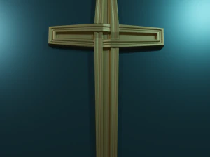 WALL CROSS 9 - 3D MODEL STL- FILES FOR CNC AND 3D PRINTER DOWNLOAD 3D Print Model
