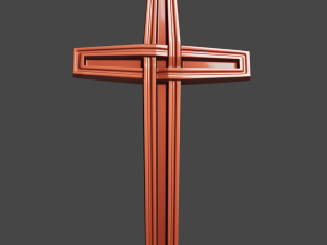 WALL CROSS 9 - 3D MODEL STL- FILES FOR CNC AND 3D PRINTER DOWNLOAD 3D-Druckmodell