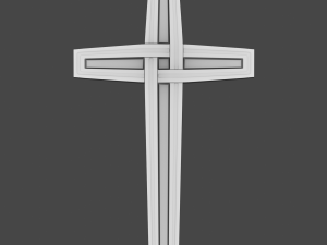 WALL CROSS 9 - 3D MODEL STL- FILES FOR CNC AND 3D PRINTER DOWNLOAD 3D-Druckmodell
