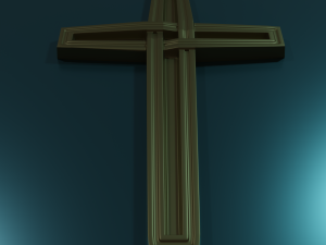 WALL CROSS 9 - 3D MODEL STL- FILES FOR CNC AND 3D PRINTER DOWNLOAD 3D-Druckmodell