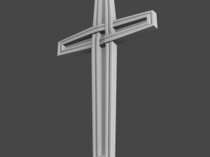 WALL CROSS 9 - 3D MODEL STL- FILES FOR CNC AND 3D PRINTER DOWNLOAD 3D-Druckmodell