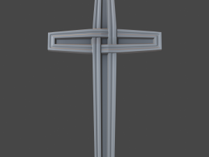 WALL CROSS 9 - 3D MODEL STL- FILES FOR CNC AND 3D PRINTER DOWNLOAD 3D-Druckmodell