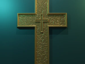 WALL CROSS 10 - CNC VE 3D YAZICI İNDİRME İ&Ccedil;İN 3D MODEL STL DOSYALARI 3D Baskı Modeli