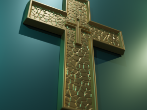 WALL CROSS 10 - 3D MODEL STL- FILES FOR CNC AND 3D PRINTER DOWNLOAD 3D Print Model
