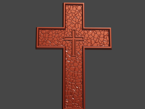 WALL CROSS 10 - 3D MODEL STL- FILES FOR CNC AND 3D PRINTER DOWNLOAD 3D Print Model