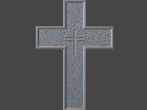 WALL CROSS 10 - 3D MODEL STL- FILES FOR CNC AND 3D PRINTER DOWNLOAD 3D Print Model