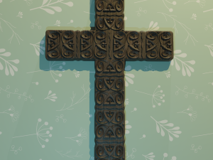 WALL CROSS 11 - 3D MODEL STL- FILES FOR CNC AND 3D PRINTER DOWNLOAD 3D Baskı Modeli